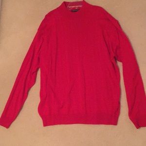 Oversized Red Italian Sweater